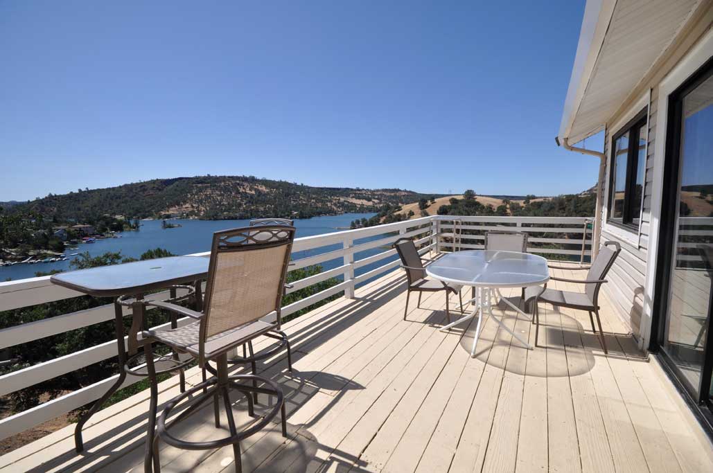 Lake Tulloch Rental Panoramic Lakeview Home