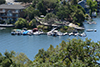Poker Flat marina on Lake Tulloch