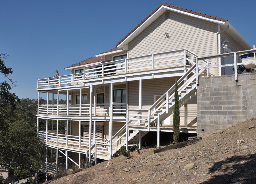 Lake Tulloch Rental Panoramic Lakeview Home