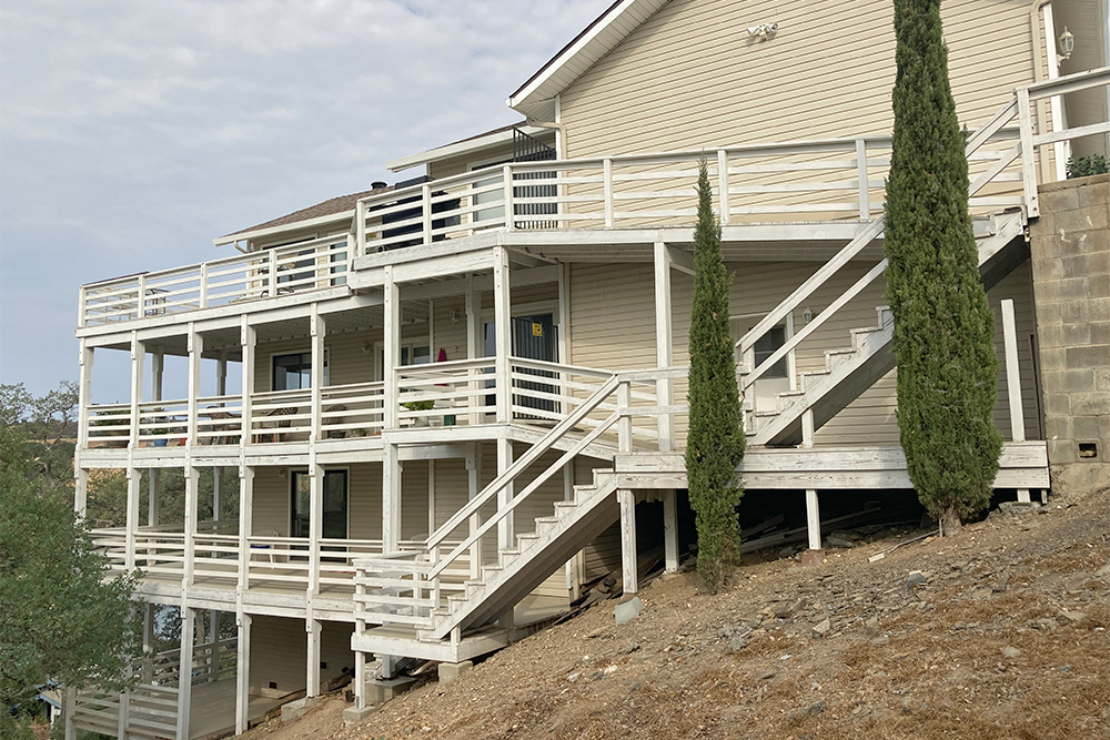 Lake Tulloch Rental Panoramic Lakeview Home