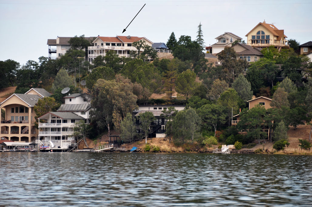 Lake Tulloch Rental Panoramic Lakeview Home